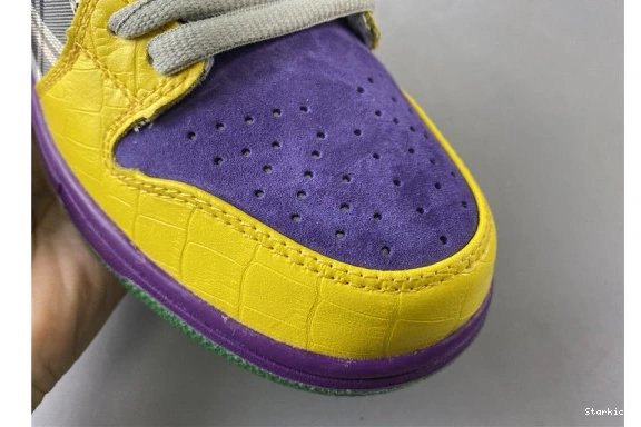 Purple Pro Yellow 318403-137 Nike Duck Low 0723